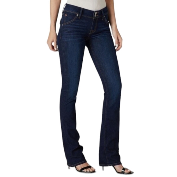 Hudson Button Pocket Skinny Jeans Medium Wash Size 26 - Picture 1 of 9